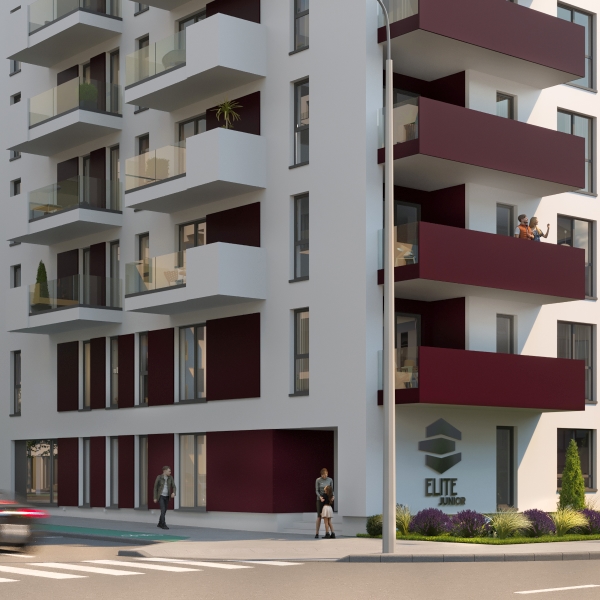 Elite Junior un proiect rezidențial cu dezvoltare mixtă, rezidențial, comercial și birouri