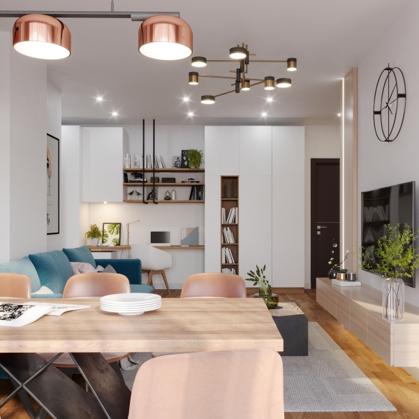 tur virtual apartamente cu 2 camere